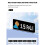 TC001  Pixel Clock Youtube-Följare Simultan Pixelated Message Display  Desktop Clock 4