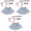 3 Sets Oren Hoofdband Stropdas En Tutu Rok Dier 4