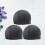 3St Koelende Helmvoering Skull Cap Zwart Duurzaam 8