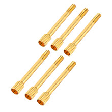 18Stk Tremolo Bridge Saddle Lock String Golden Für E-Gitarre