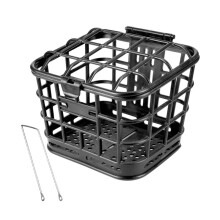 Cestino per Bici Cestino Anteriore per Bici Capacità Materiale PP Anti Estrusione Cestino Staccabile con Coperchio per Bici Elettrica