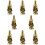 8 Avalokitesvara Modellierungsschmuck Tischornament Messing 10