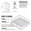 Adjustable Window Screen Replacement Kit with Zipper Opening,Keep Mosquitoes Out,Insect Protection  for Household 2