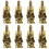 8 Avalokitesvara Modellierungsschmuck Tischornament Messing 3