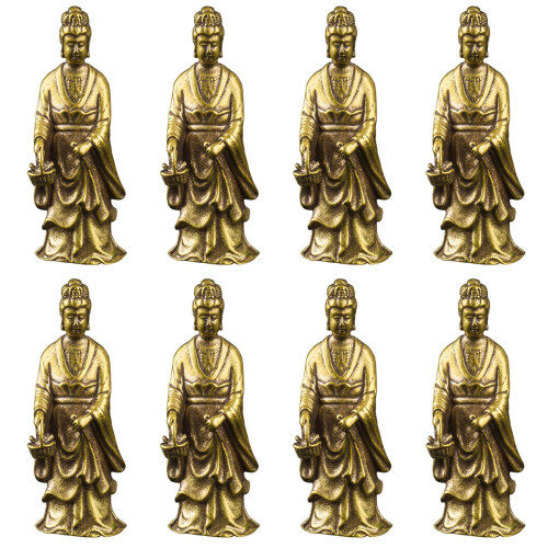 8 Avalokitesvara Modellierungsschmuck Tischornament Messing 2