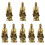 8 Avalokitesvara Modellierungsschmuck Tischornament Messing 6