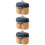 3Sets Premium Melkpoederboxen Reinigbare Formula 8
