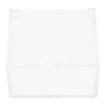 4Stk Displaybox Klappdeckel Quadratisch Schmuck Und Sammler