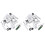 2Sets Metal TV Beugel Schroeven Set Voor Montage 4