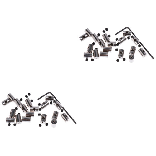 100Stk Locking Pin Backs Silber Langlebig Für DIY Pins Und Abzeichen 2