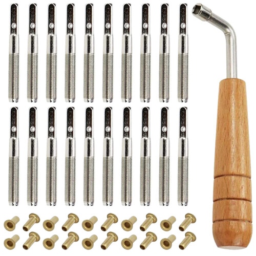 4Sets Professionelle Lyra Stimmwirbel, Langlebig, Bunt