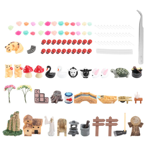 Ornamente Set Mediterraner Für DIY Garten 1