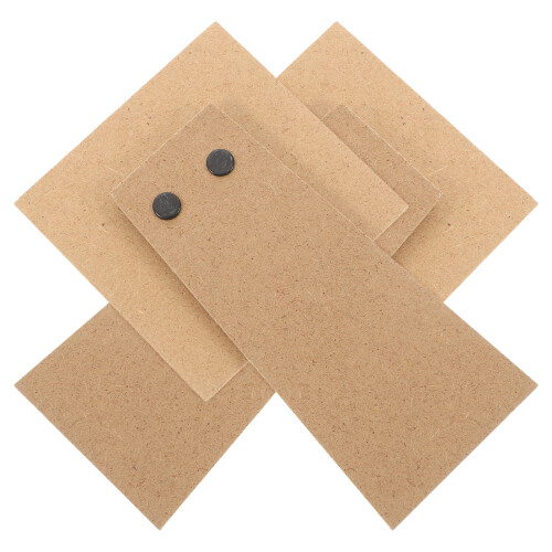 10Pcs DIY Picture Frame Backing Board Easel Khaki 2