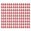 400Stk Mini Ornament Rot Für Mini Garten 1