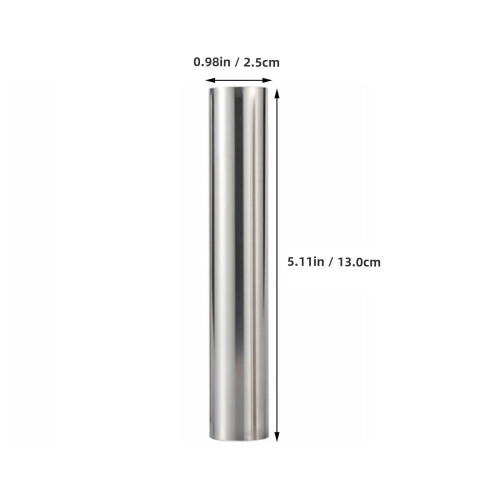 6Stk Cremiger Backform Set Für Teigrollen Silber 2