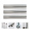 6Stk Cremiger Backform Set Für Teigrollen Silber 11