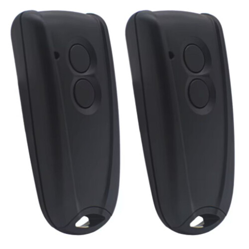 For Ecostar RSE2 RSC2 Garage Door Remote 433MHZ Fixed Code Duplicator Wireless 2 Button Rolling Door Remote Key 2 Pieces
