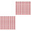 400Stk Mini Ornament Rot Für Mini Garten 3