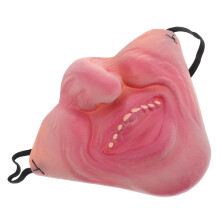 5Stk Lustige Latex Halbgesichts Masken Für Kostüm Und Maskerade Party