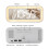 Mirror Night Light Alarm Clock Simple LED Digital Clock Student Loud Volume Bedside Clock Desktop Temperature Clock A 5