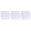 6Pièces Tableaux Mdf Réutilisables Double Face Pour Apprentissage 9