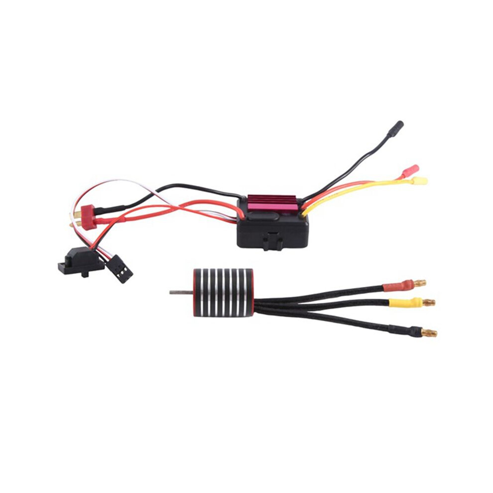Waterproof Brushless Motor With 35A Esc Combo Set For 1/8 1/10 1/12 Rc Crawler Car Truck 2430 7200Kv 6031254970430