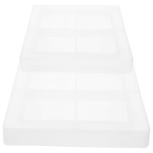 8Stk Wiederverwendbare Silikonform Weiß Für DIY Aschenbecher