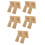 10Pièces Support Chevalet Adhésif Khaki En Pour Cadre DIY 10