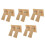 10Pièces Support Chevalet Adhésif Khaki En Pour Cadre DIY 7