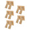 10Pièces Support Chevalet Adhésif Khaki En Pour Cadre DIY 5