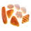 24Stk Simulation Brotlaib Falsches Essen Display Requisiten 3