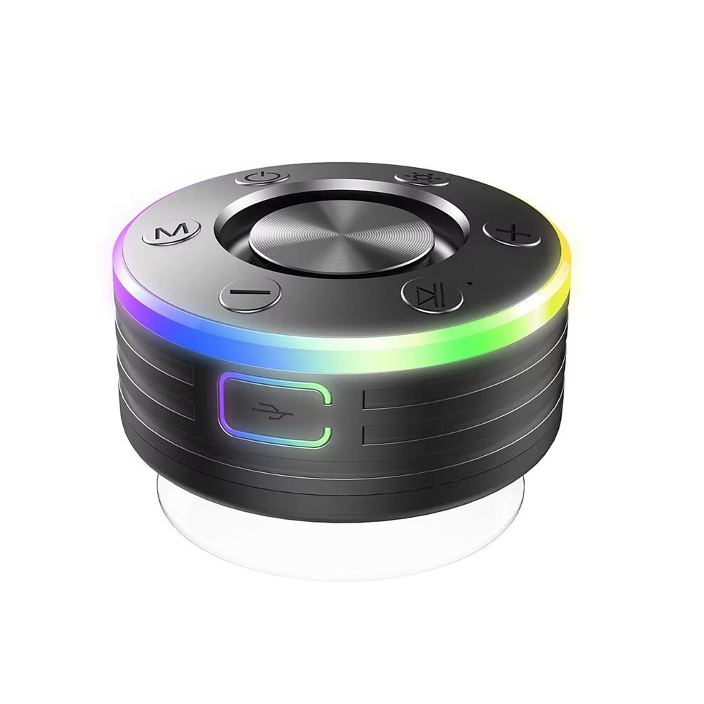 Ipx7 Waterproof Bathroom Speaker, Dustproof And Shockproof Wireless Speaker With Built-In Fm Radio 4713062645282