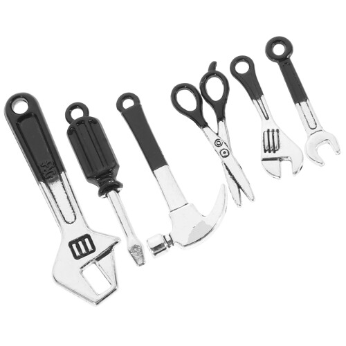 4Sets Werkzeugsatz Aus Schwarz Für Mini