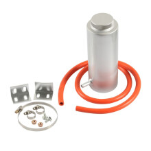 800 Ml Universale Radiatore Refrigerante Alluminio Serbatoio di Raccolta Troppo Pieno Serbatoio Acqua Refrigerante 0,8 L