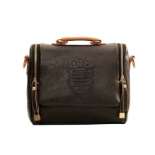 3Stk Frauen Handtasche PU Leder Schultertasche Elegant