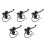 5Ud Accesorios Palancas Embrague Y , Negro Robusto 9