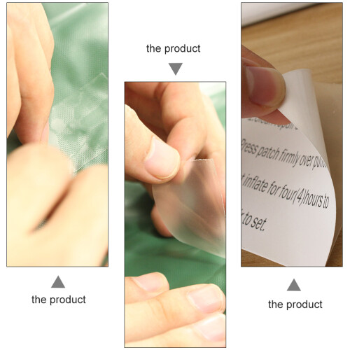 5Pièces Patchs Réparateurs Transparente Auto-Adhésifs En Tpu Durable 1
