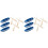 6Stk Kleine Blaue Bootsmodelle 3