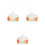 3Sets Duftstäbchen Diffuser Set Für Zuhause Ätherisches Öl Bunt 4