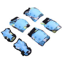 Rollschuh-Schutzausrüstungsset für Kinder, Komplette Ausrüstung, Skateboard, Rollschuhe, Laufrad, Knieschützer A