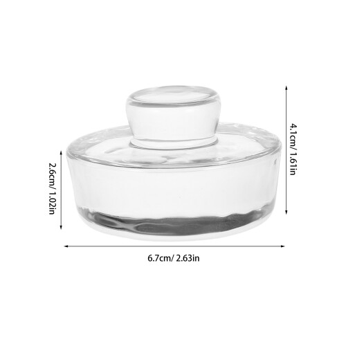 2Stk Gärglasgewichte Aus Transparent - Gemüse Fermentierpressen 1