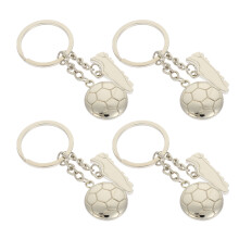 20Stk Fußball Geschenke Schlüsselanhänger Sportlich Silber