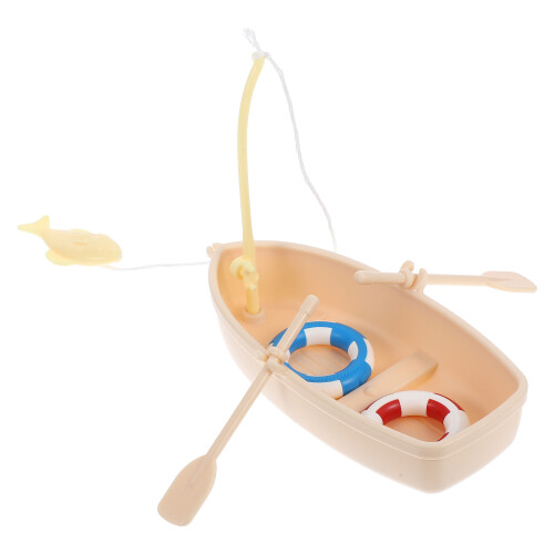 3Sets Segelboot Aus Kunststoff Wohnaccessoires 2