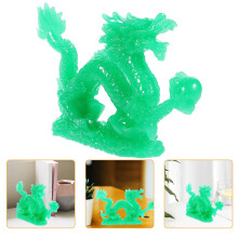 2 drachen skulptur, resin teetisch , desktop ornament figur