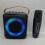 Multifunctionele  Audio Draagbare Microfoon Kleurrijke Led Sfeerlamp Thuis Karaoke Luidspreker 2 Microfoons 2