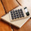 Typewriter Handheld Calculator with Mechanical  and 10 Digit Display 2