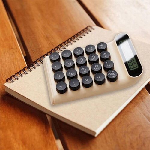 Typewriter Handheld Calculator with Mechanical  and 10 Digit Display 1