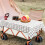 Mantel Desechable Rectangular Grueso para Acampar, Impermeable y A Prueba de Aceite, para Picnic A 6