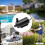 8pcs Black Silent  Submersible Pump for DC3V 5V for Computer Water Cooling USB Powered Horizontal 10