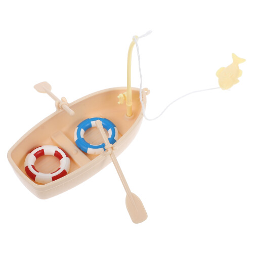 3Sets Segelboot Aus Kunststoff Wohnaccessoires 1